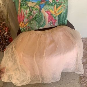 Beautiful soft nude pearl tutu 💕